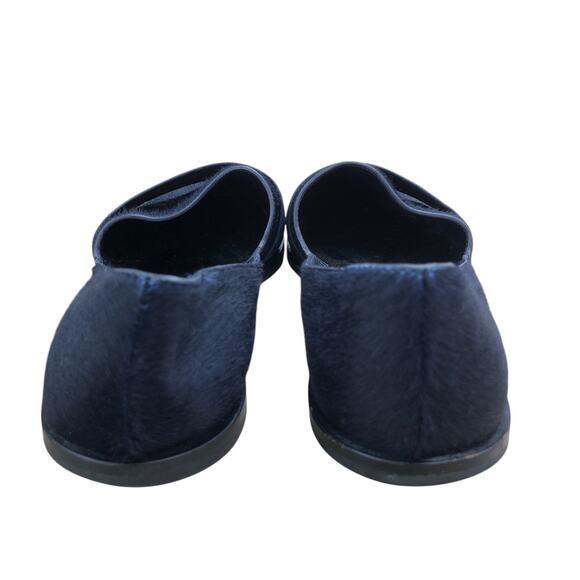 Vince Mason Flats for Sale up to 90% Off: Poshmark Vince Womens Size US 8M EU 38 Loafers Mason Navy Blue Calf Hair Leather Flats